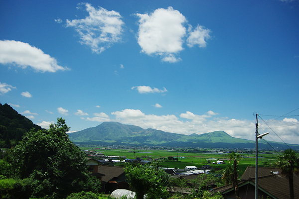 青い空、白い雲