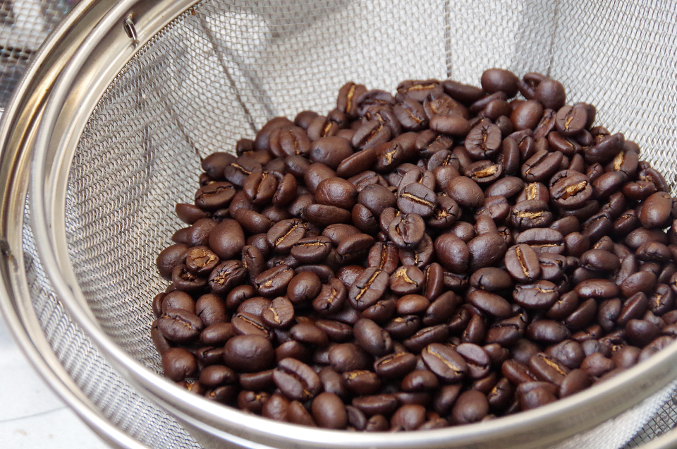 約１年ぶりの焙煎